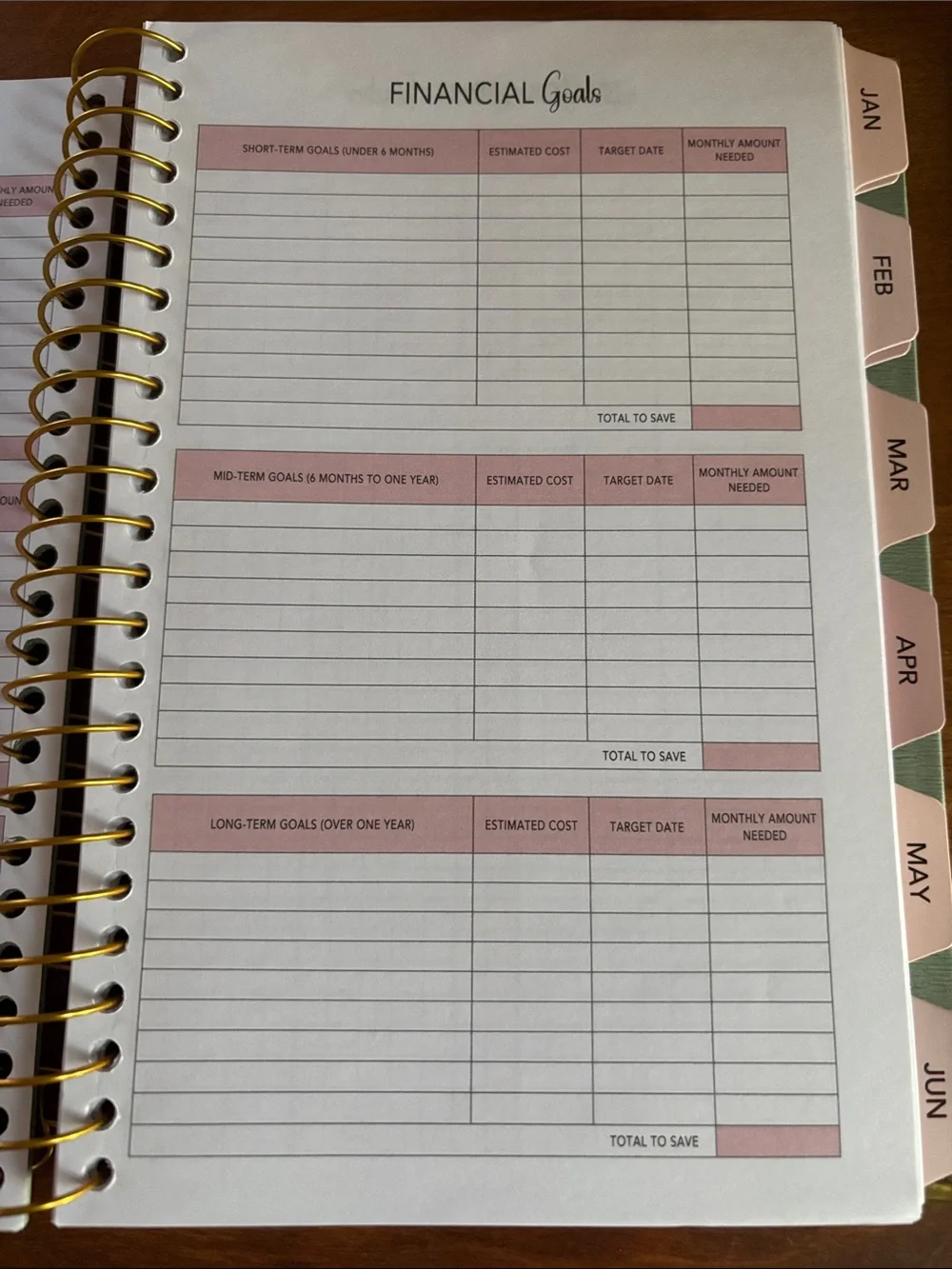 Green Financial Behavior Notebook